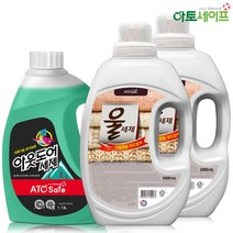 아토세이프 액상 세제 울전용2L 2개+아웃도어전용 1.13L 1개, 단품