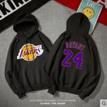3종 NBA LA 레이커스 코비 브라이언트 농구 져지 후드티 후드집업 A494