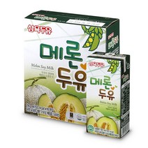 [수플린메론2수] 메론 두유 190ml 96팩, 1묶음(96팩)