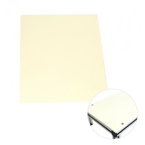 PVC판 아이보리 3T 600x900 PVC 판넬 프로파일 선반 마감