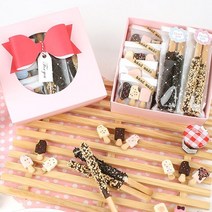 러블리박스 빼빼로만들기 빼빼로데이 막대과자 초콜릿 세트 셋트 키트 DIY 초코