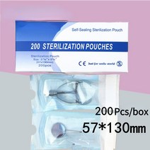 치아미백 기계 누렁니 누렁이 누런이 패치 200정박스 치과 자착 소독 자봉 봉지 전문, 규격 없음, 57mm-130mm