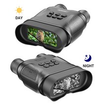 야간투시경 나이트비젼 사냥 야시경 적외선 망원경 IR LCD 와이드스크린 녹화가능, 야간투시경(본체) SD카드32GB