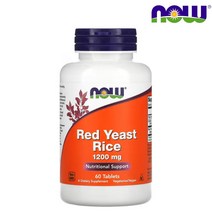 나우푸드 홍국균 홍국쌀 1200mg 60정