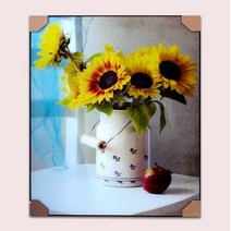 해바라기 아크릴 액자 190 7, 해바라기 아크릴액자 (190) (60*80)