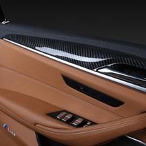 BMW 5시리즈 G30 카본 실내몰딩 용품 540d 540i 530i, 02. 아이드라이브패널 (1P)