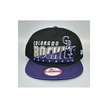 New Era 콜로라도 로키스 야구 MLB 뉴에라 9 피에프티 스냅백 캡 모자