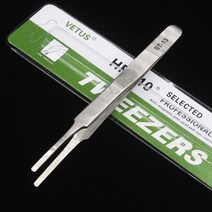 인그로운헤어 핀셋 정밀 족집게 쪽집게 S VETUS 스테인레스 스틸 산업용 정전기 방지 시계 제조 업체 수리 도구 ST 10 11 12 13 14 15, 05-ST-14