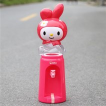 피규어 물통 2L 정수기- 헬로키티 미니 정수기 키티 캣 미니 헬로 kt 캣 KT 스몰 헬로kitty, C레드 + 기타