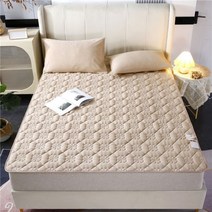 패밀리 침대 패드 센스맘 라지킹 이부자리 코튼 슬리핑 매트리스 비 슬립 침실 가구 학생 쿠션 소프트 접이식 다다미 매트 #, 03. -LY-08-03_06. 베갯잇48x74cmx2