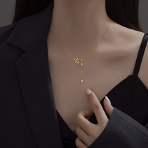 작고 반짝이는 스케치 별 은목걸이 실버S925