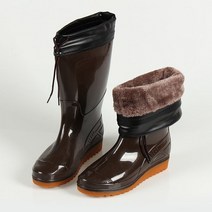 슈에이스 남성 PVC 카프방한장화 카프털장화 겨울카프장화