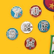 이니셜 볼마크 필드 홀인원 소품 골프 햇클립 기념품 골린이 골프 햇클립 자석클립 그린마크아이템, S4-9(O)