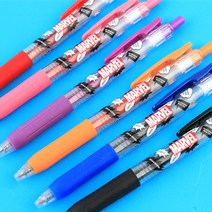 제브라 사라사 클립 마블 볼펜 0.5mm, 오렌지