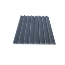 방음파티션 방음벽 공간분리 스튜디오 음향 방음 폼 피라미드 흡음 패널 타일 웨지 보호 스폰지, 회색, 24개