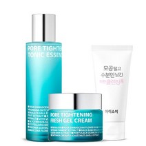 아이소이 포어타이트닝 케어 3종세트모공토닉130ml+모공젤크림50ml+클렌징폼75ml