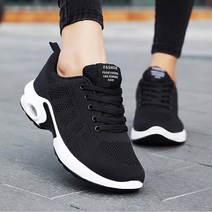 FW 여성 운동화 에어쿠션 조깅화 여자 경량 운동화 발편한 메쉬운동화 A813 빅 사이즈 엄마 운동화