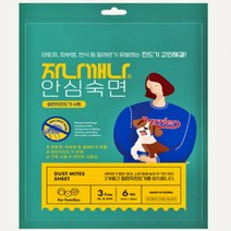 집먼지 진드기 침대 소파 매트리스 퇴치 패치 시트 6매입
