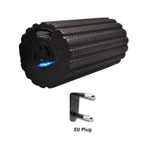 4 단 진동 전기 요가 마사지 폼 피트니스 롤러 등받이 다리 조정 마사지기 근육 회복 및 이완용 243171