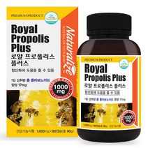 네추럴라이즈 뉴질랜드 로얄 프로폴리스 플러스 캡슐 1000mg 로얄제리 함유, 90캡슐, 9개
