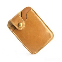 아코디언카드지갑 레트로 가죽 신용 비즈니스 미니 카드 지갑 편리한 남성 여성 스마트 명함 홀더 현금 케