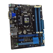 원래 아수스 B75M-PLUS 데스크탑 마더 보드 인텔 B75 소켓 LGA 1155 i3 i5 i7 DDR3 32G SATA3 USB3.0 사용