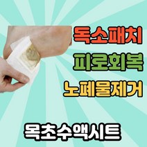 만족연구소 독소패치 발바닥파스 온열수액패치, 20매입