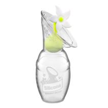 하카 실리콘 유축기 꽃마개 세트, 1세대 100ml(흡착판x), 화이트