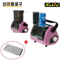 나비아 캠핑난로 SGH-210+열차단판/낚시난로 가스히터 가스난로 부탄난로, SGH-210+열차단판