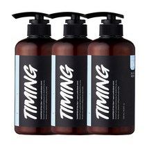큐어실드 타이밍 EP 04 비듬 지루성 두피염 샴푸 500ml 3개 세트