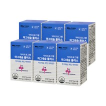 닥터프로그램 마그네슘 플러스 비타민D 아연 60정 6병 6개월분 차병원 영양제 신경 근육 에너지
