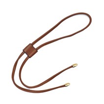 오키도키 버킷백 가방 만들기 가죽 조임끈, 카멜, 1개