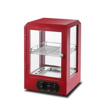 소형온장고 미니온장고 약국온장고 전기온장고 보온고, 소형2단-빨간색+이중문