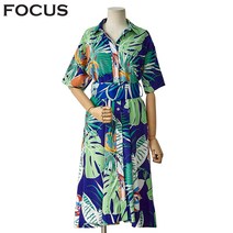 포커스 하와이패턴원피스 FBM2G7POP0699