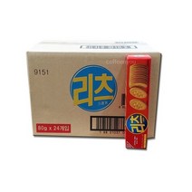 리츠 크래커 80g x 24개(1박스), 상세페이지 참조