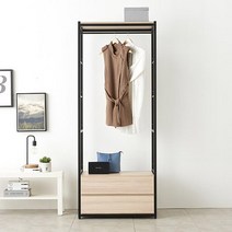 2단서랍장 철재 시스템장 가게 매장 행거 화장대서랍장 숙소 옷 모던 티비장, 빈티지