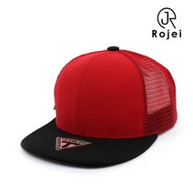 로제이 남여공용 무지 매쉬 스냅백 볼캡 모자 RCN230 RB