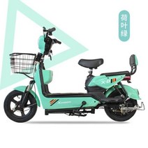 배달 전기자전거 전기 자동차용 리드 산성 배터리 륜 자전거용, 10 Lotus leaf green, 03 48V20A60KM