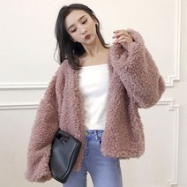 잠바 여성용 자켓 3컬러 외출용 가디건 편한 점퍼 깔끔한 가오리핏 간단한 뽀글이 외투