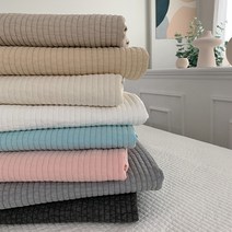 몽비쥬 바이미 d 60수아사_스프레드 패드 겸 여름 줄누빔이불 (S/Q/K)(8colors), 민트