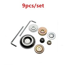 너트 고정 키트 도구 교체 금속 기어 박스 블레이드 액세서리 잔디 깎는 기계 트리머 브러시 커터 어댑터 1 세트, [06] 9pcs