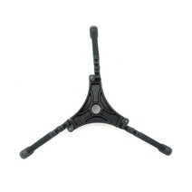 볼케이노화로대 미니화로 드럼통화로 200x23mm 야외 캠핑 가스 탱크 스토브베이스 홀더 카트리지 캐니스터 삼각대 브래킷 병 선반 틸팅 방지 고정 스탠드, 검은색