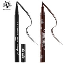 캣본디 타투 아이라이너 붓펜형 블랙 브라운 0.55ml, 2. 캣본디 갈색(Brown), 1개