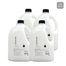 바른세탁소 섬유유연제 핑크로즈향 2.5L 4개 /전성분 EWG 그린등급