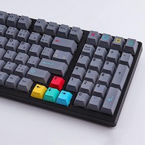 Terukir Wunzkii 129 키 PBT 일본 키캡 염료 서브 체리 프로파일 키캡 61/64/68/75/84/87/96/98/104/108 체리 게이트론 Mx 스위치 기계식