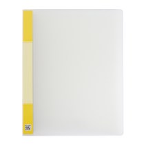 플러스샵 30공 링바인더 A4 2색상 PP, 30공 노랑색 5개