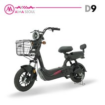 아이마 전기자전거 D9 독일보쉬모터350W 리튬배터리 48V20Ah 주행거리 70Km, 화이트