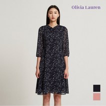 올리비아로렌 NC15 플라워 타이 원피스 VOCOAWF7241