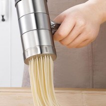 수동 국수 면뽑기 면뽑는 기계 야채 제면기 칼국수 우동 메이커, 5종틀