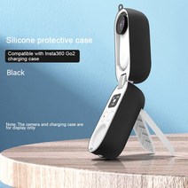 액션캠용품ta360 GO 2 용 렌즈 커버가 있는 실리콘 보호 안정된 스포츠 액션 카메라 액세서리, [02] B, 02 A2, 1개